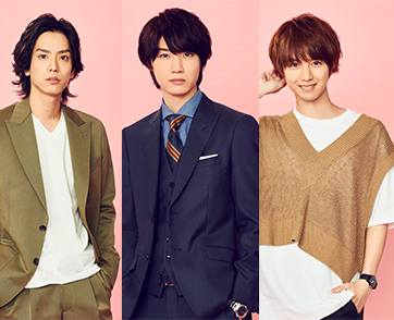 รู้จักสามหนุ่มหล่อแห่งแดนปลาดิบ จากซีรีส์โรแมนติก “Coffee & Vanilla”